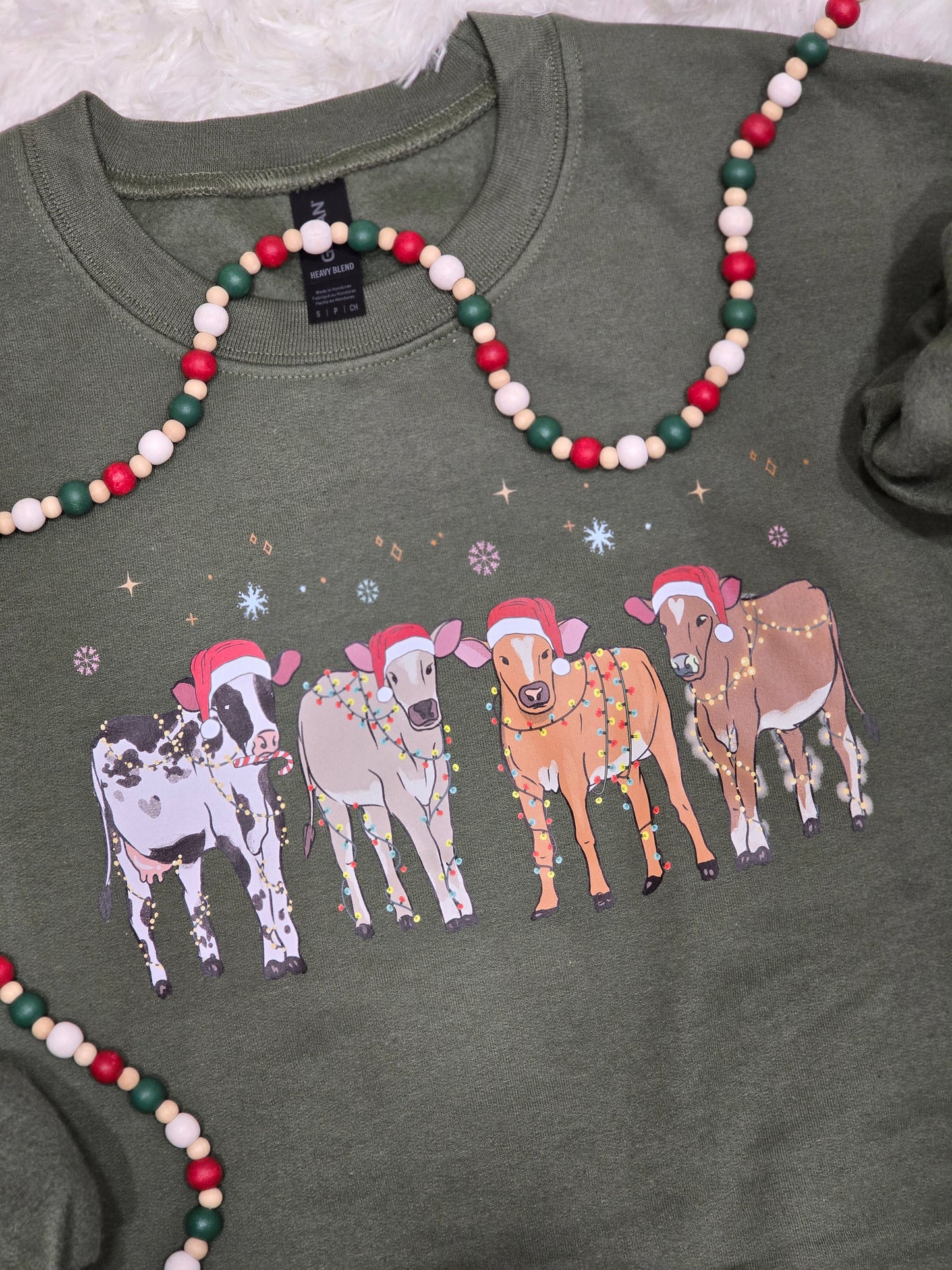 Christmas Cows Sweatshirt