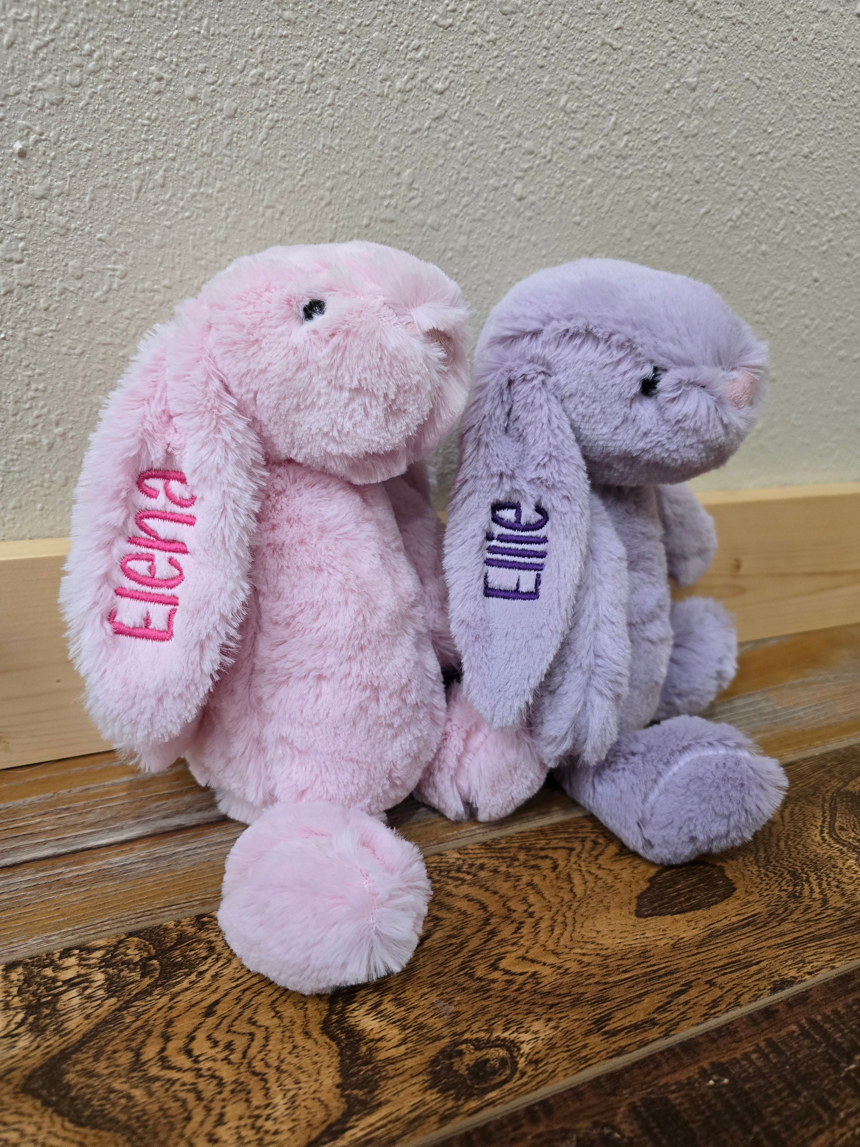 Embroidered Bunny – Rustic Coneflower Boutique