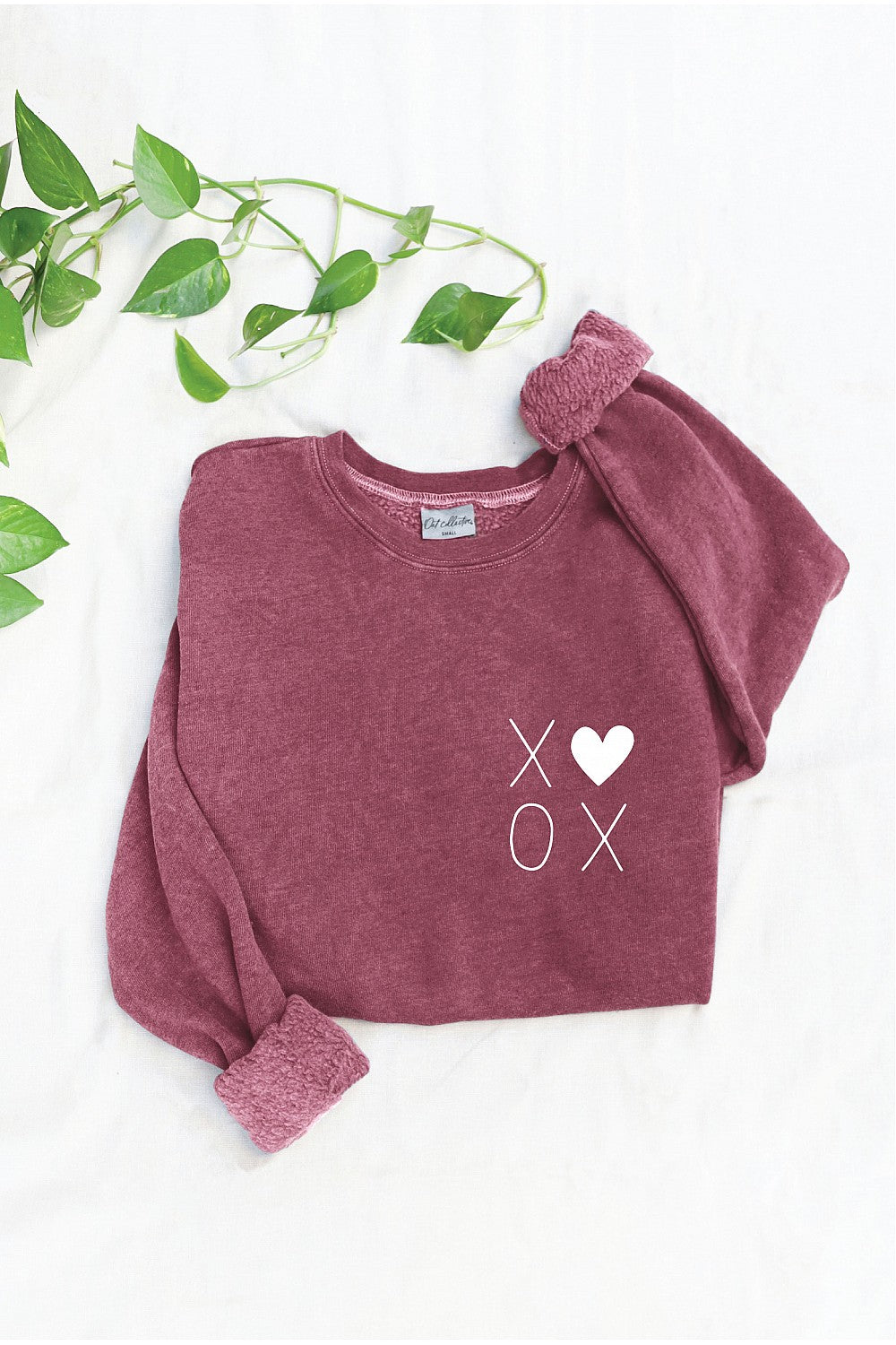 XOXO Patch Sweatshirt