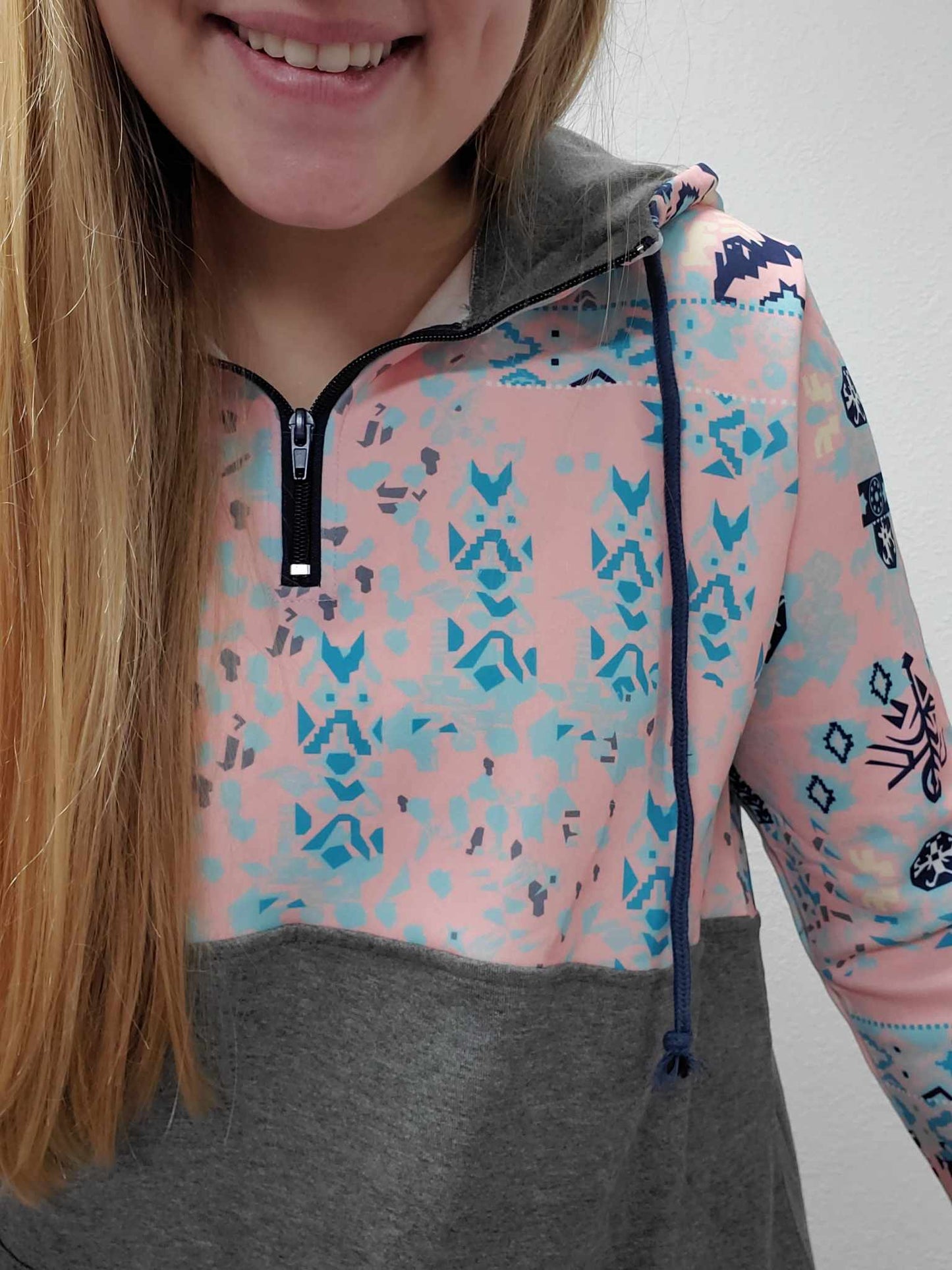 Pastel Aztec Hoodie