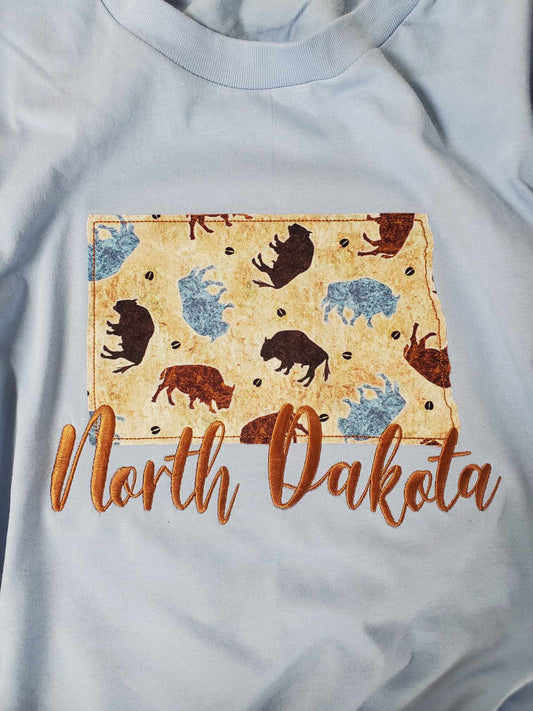 North Dakota (Bison) T-shirt