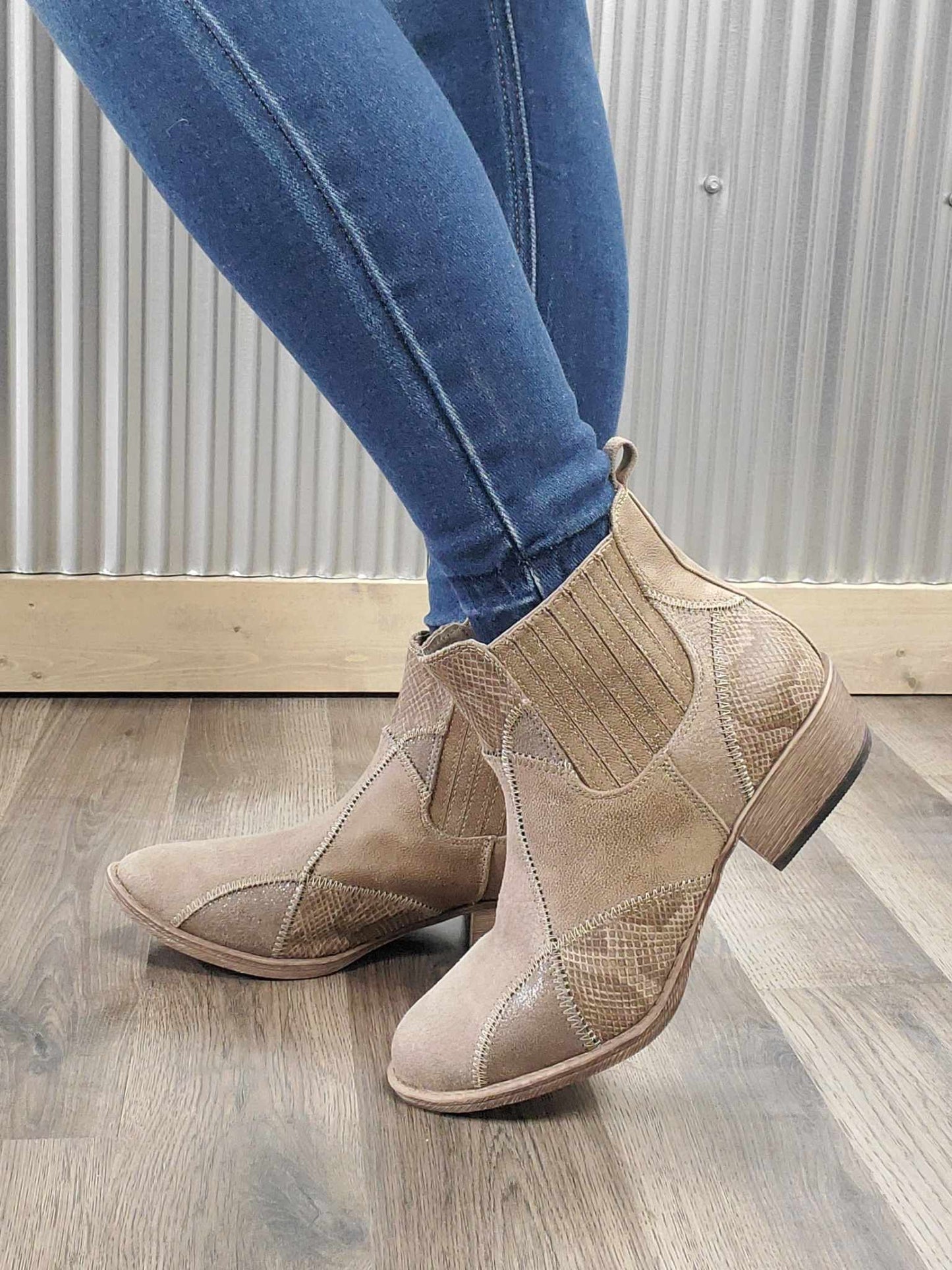 Very G: Knox Booties (Taupe)