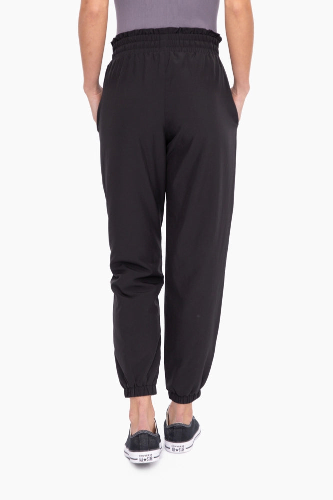 Black Highwaist Joggers