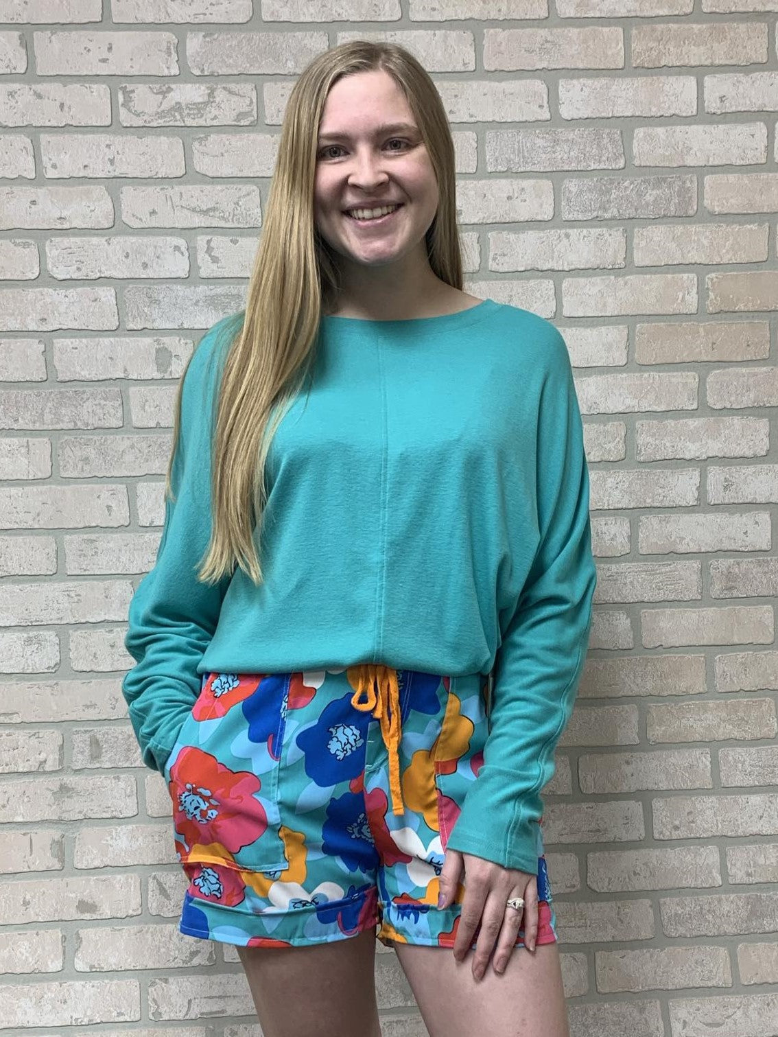 Bright and Bold Floral Shorts