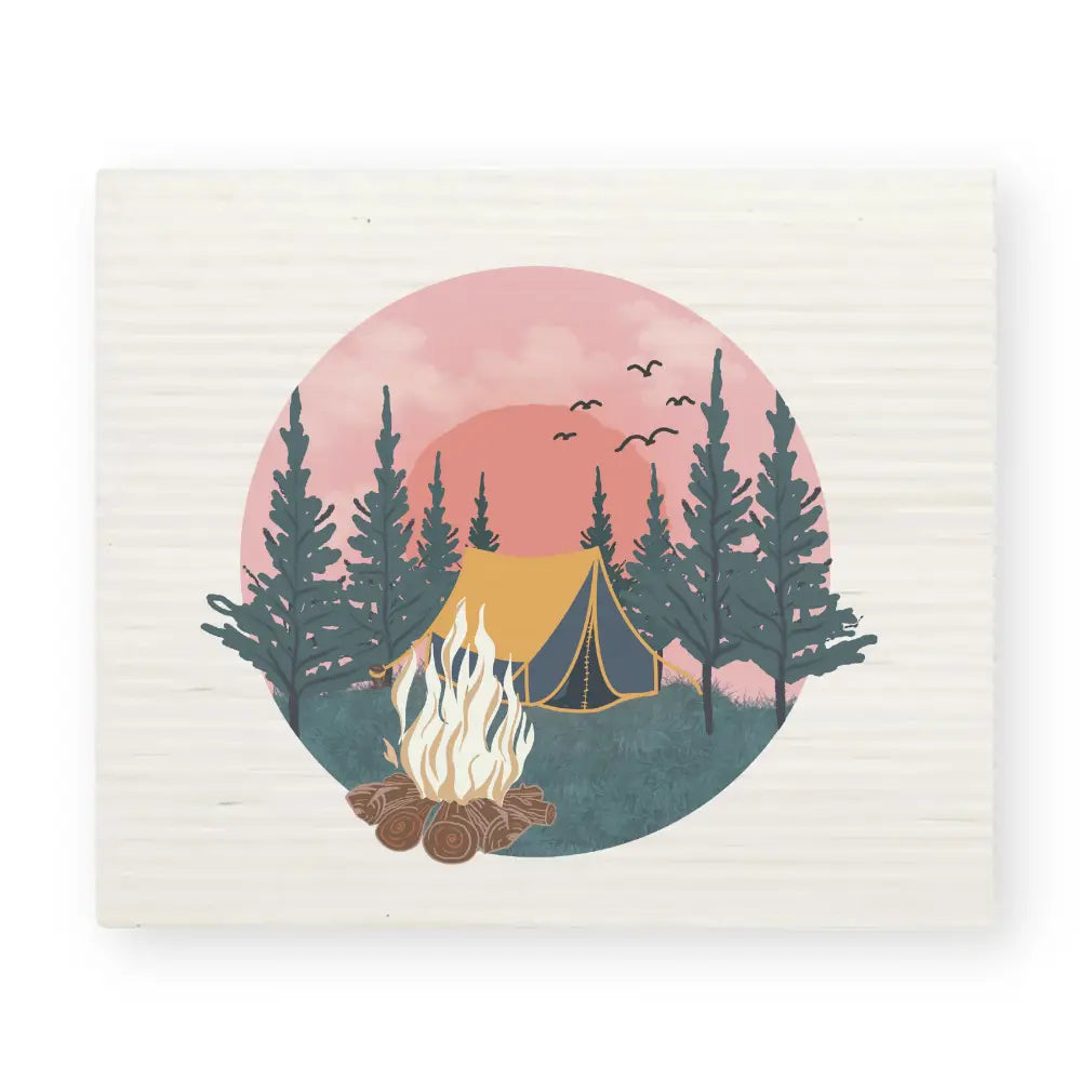 Campsite Swedish Dish Cloth