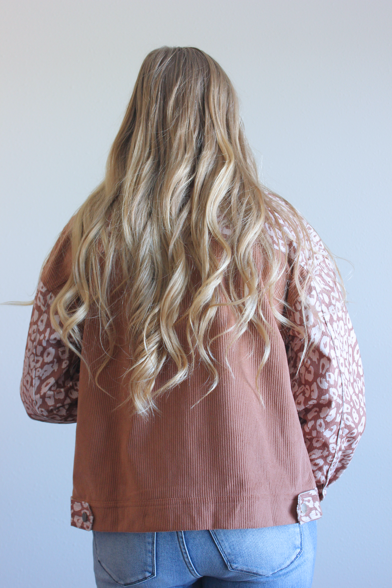 Brown Leopard Jacket