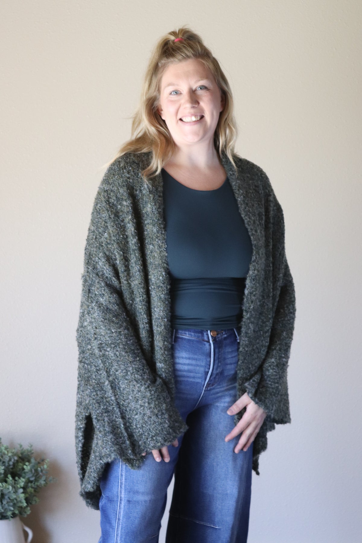 Dark Forest Oversized Cardigan
