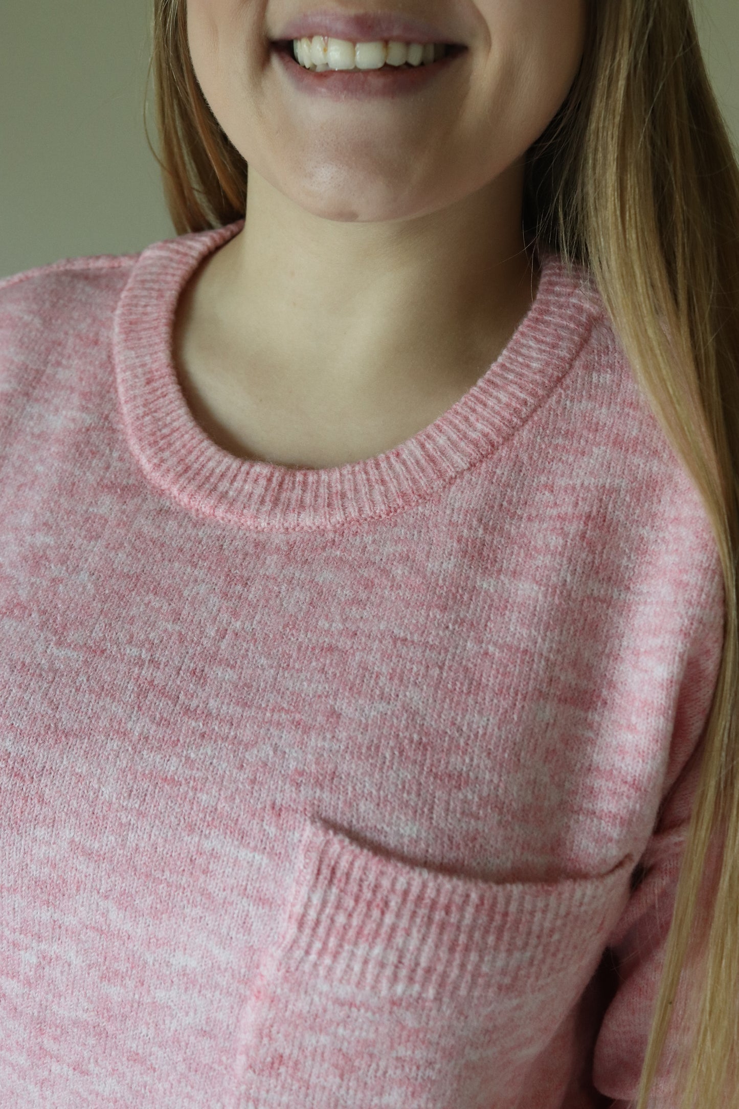 Pink Lightweight Sweater