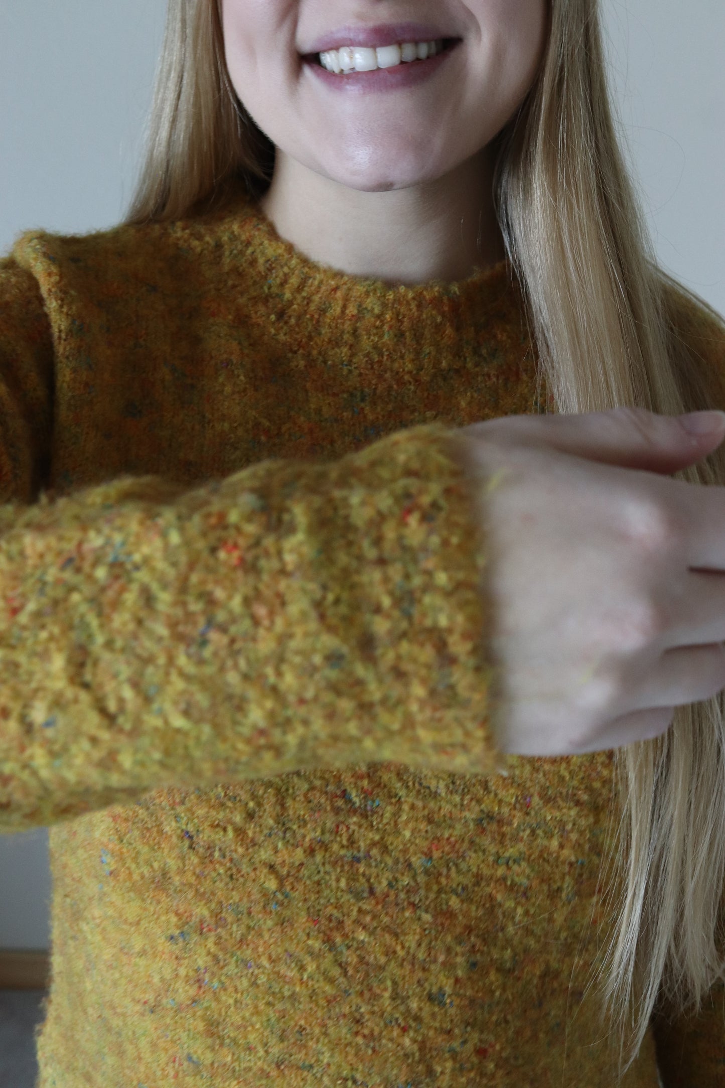 Mustard Mix Sweater