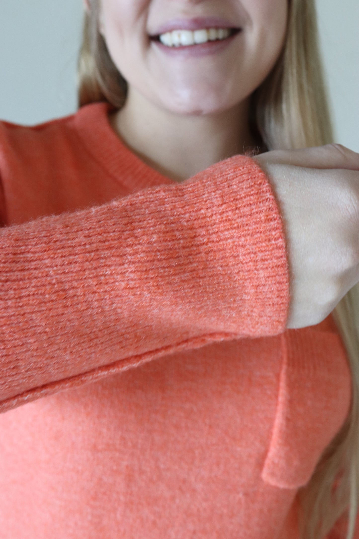 Coral Lightweight Sweater