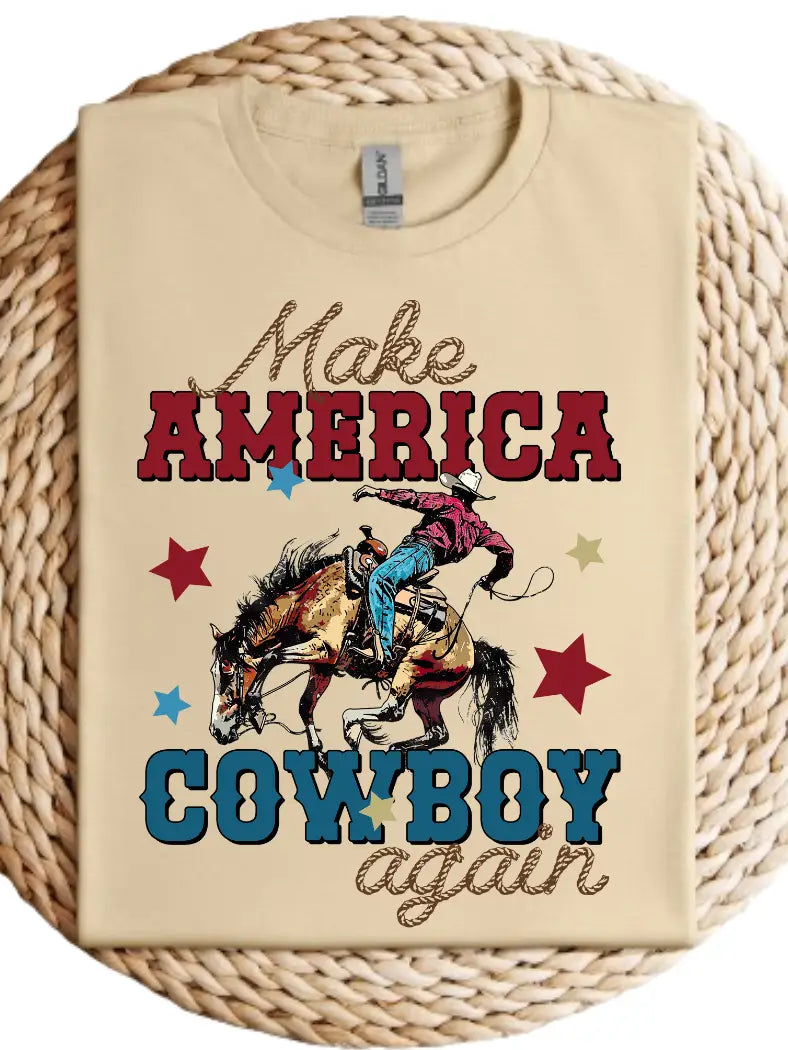 Make America Cowboy Again T-shirt