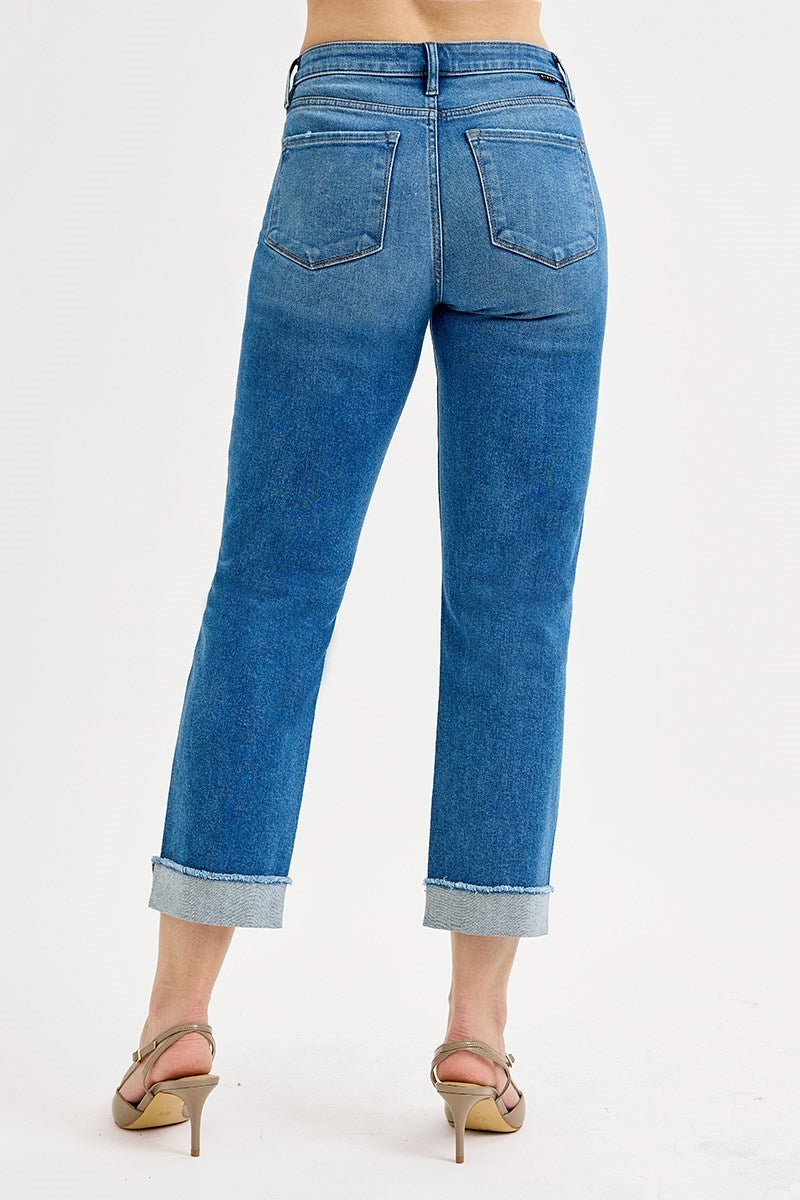 Risen: High Rise Boyfriend Jeans