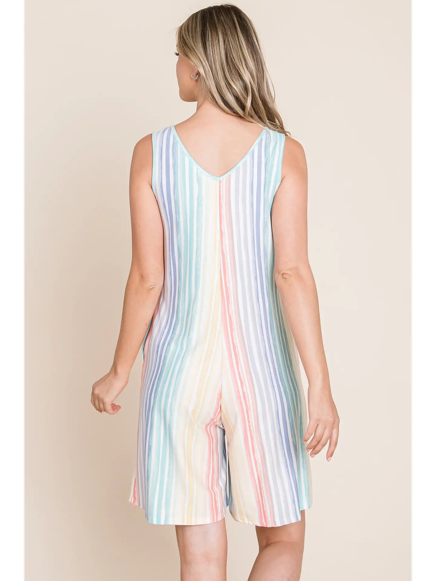 Striped Romper