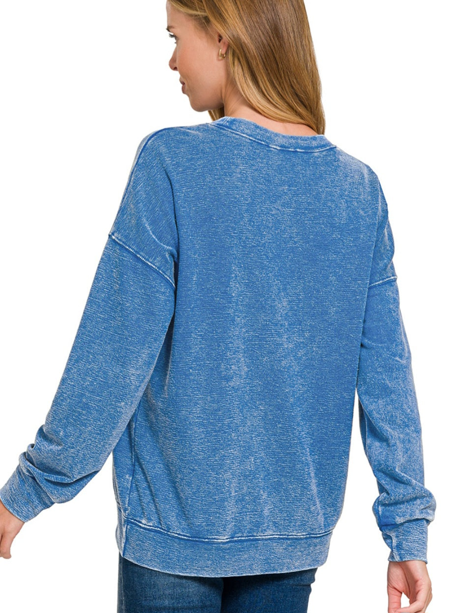 Ocean French Terry Pullover