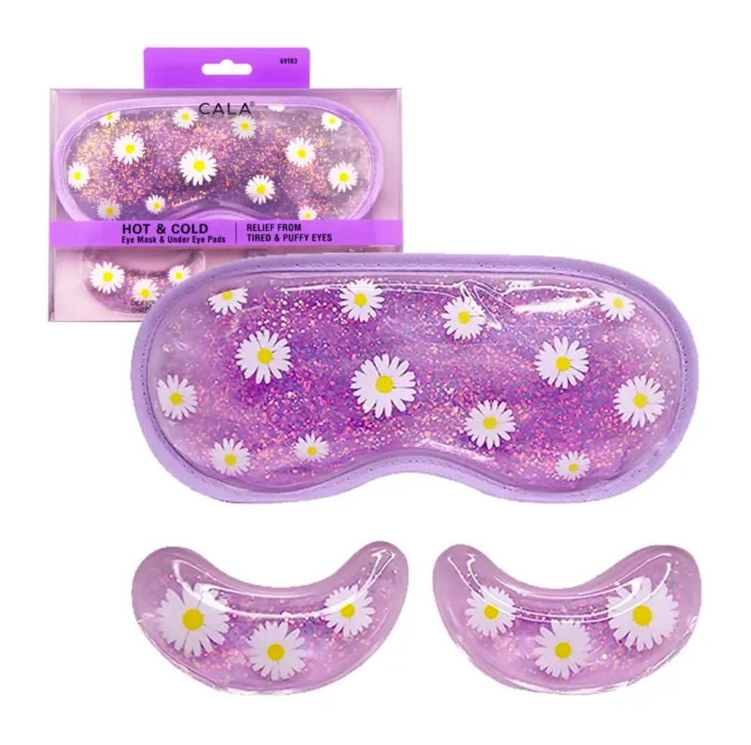Daisy Hot/Cold Eye Patch/Mask Set