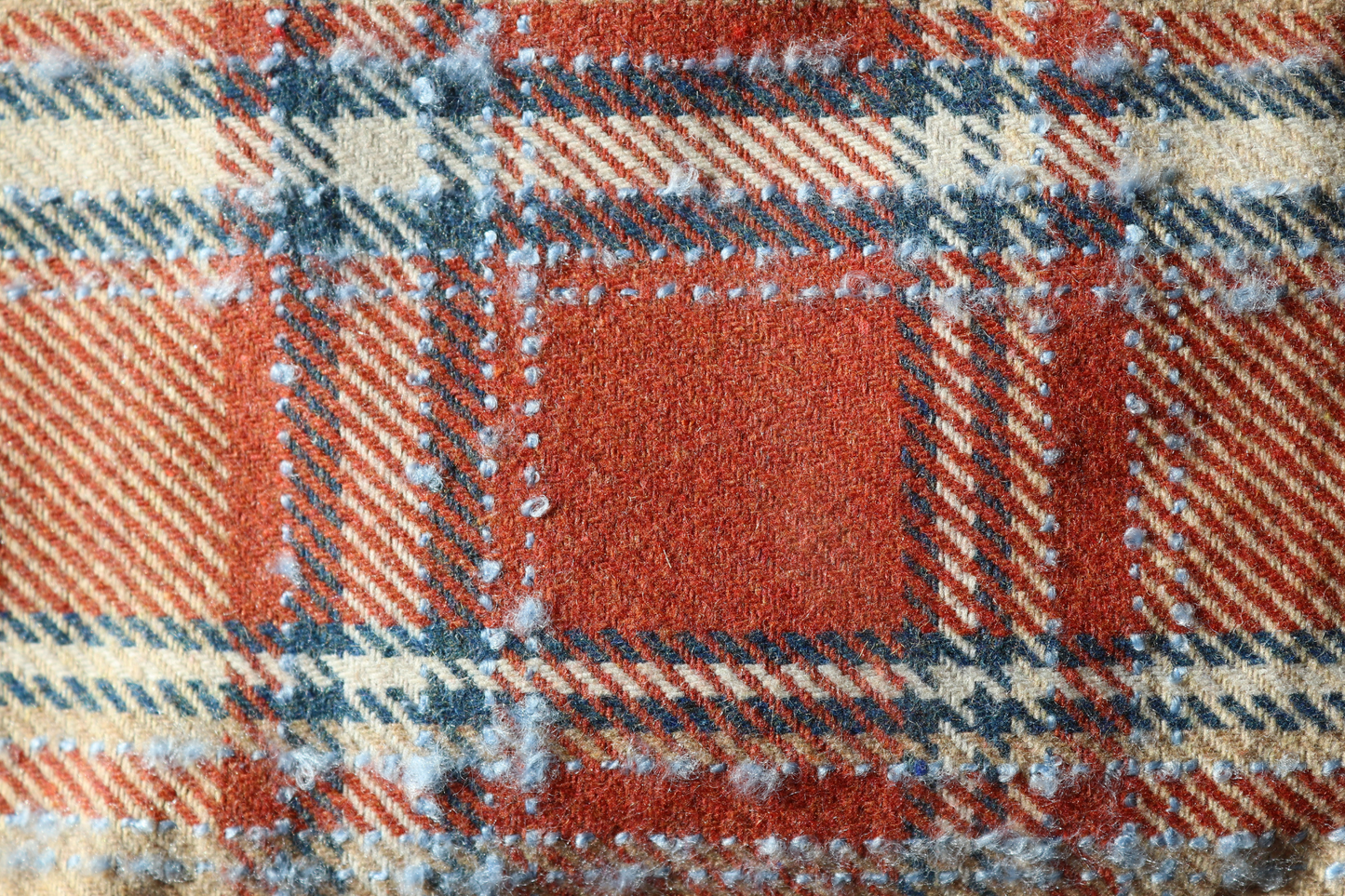 Burnt Orange Plaid Shacket