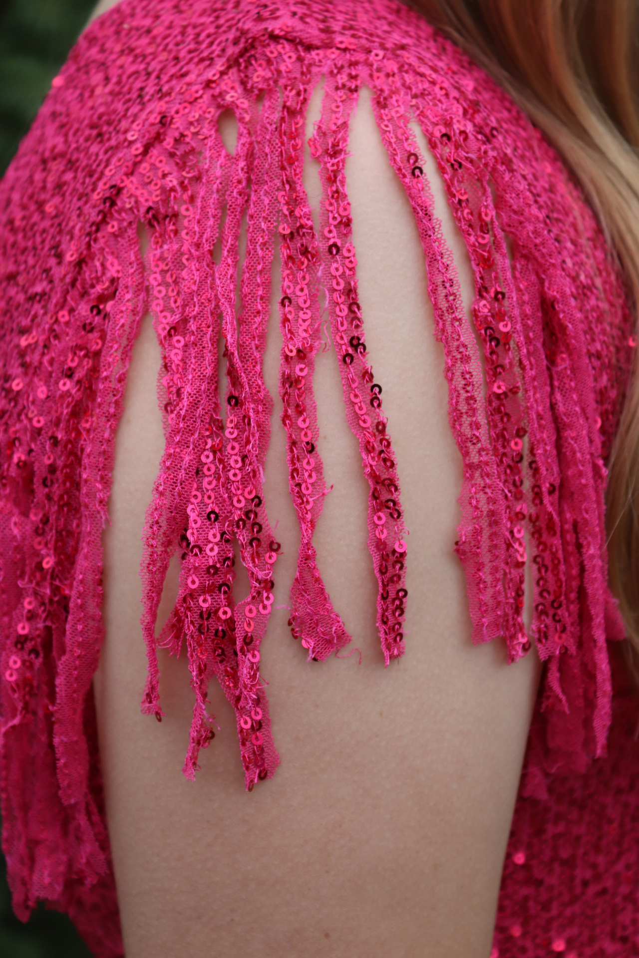 Pink Sequin Dress