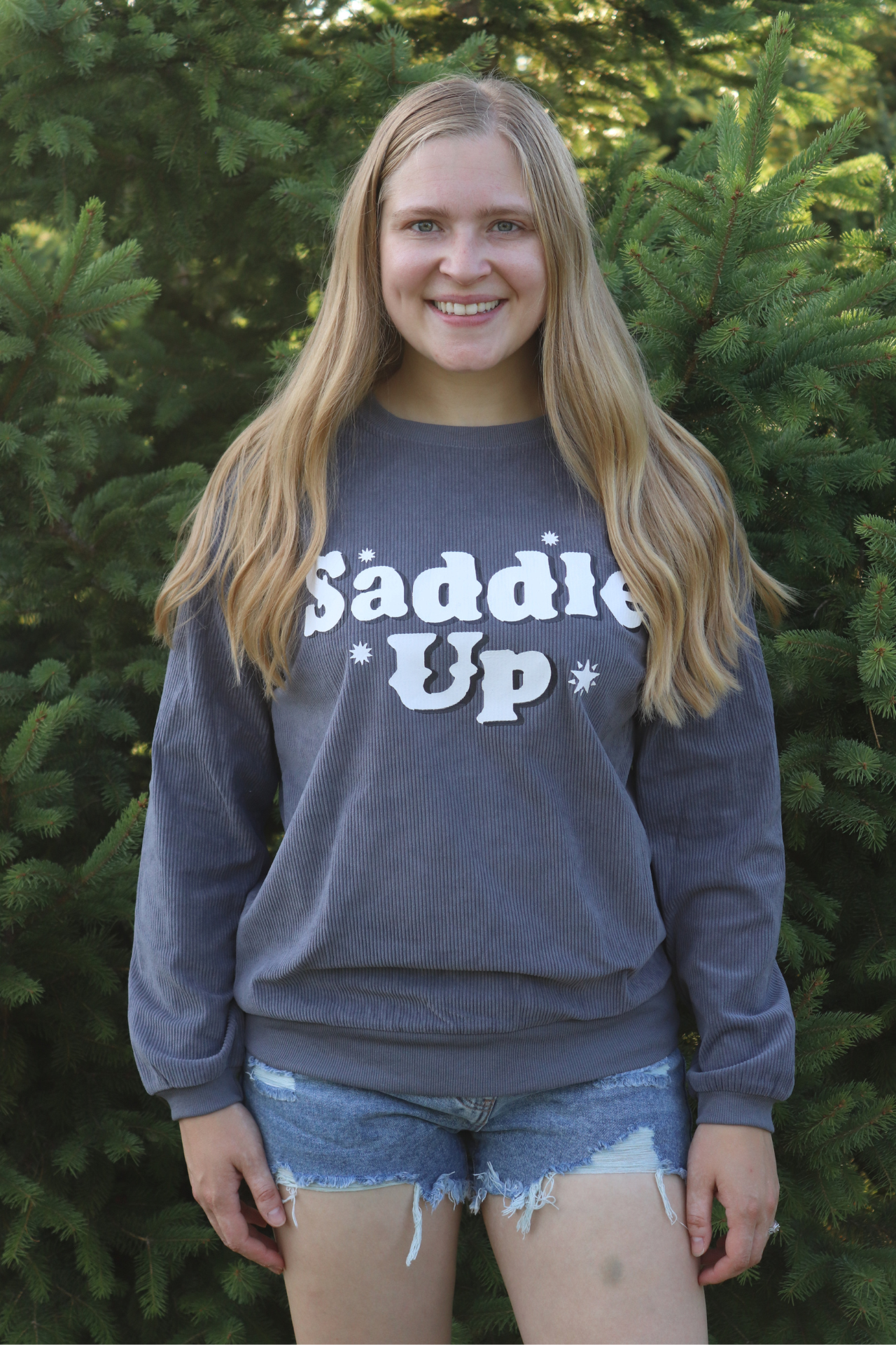 Saddle Up Corded Crew