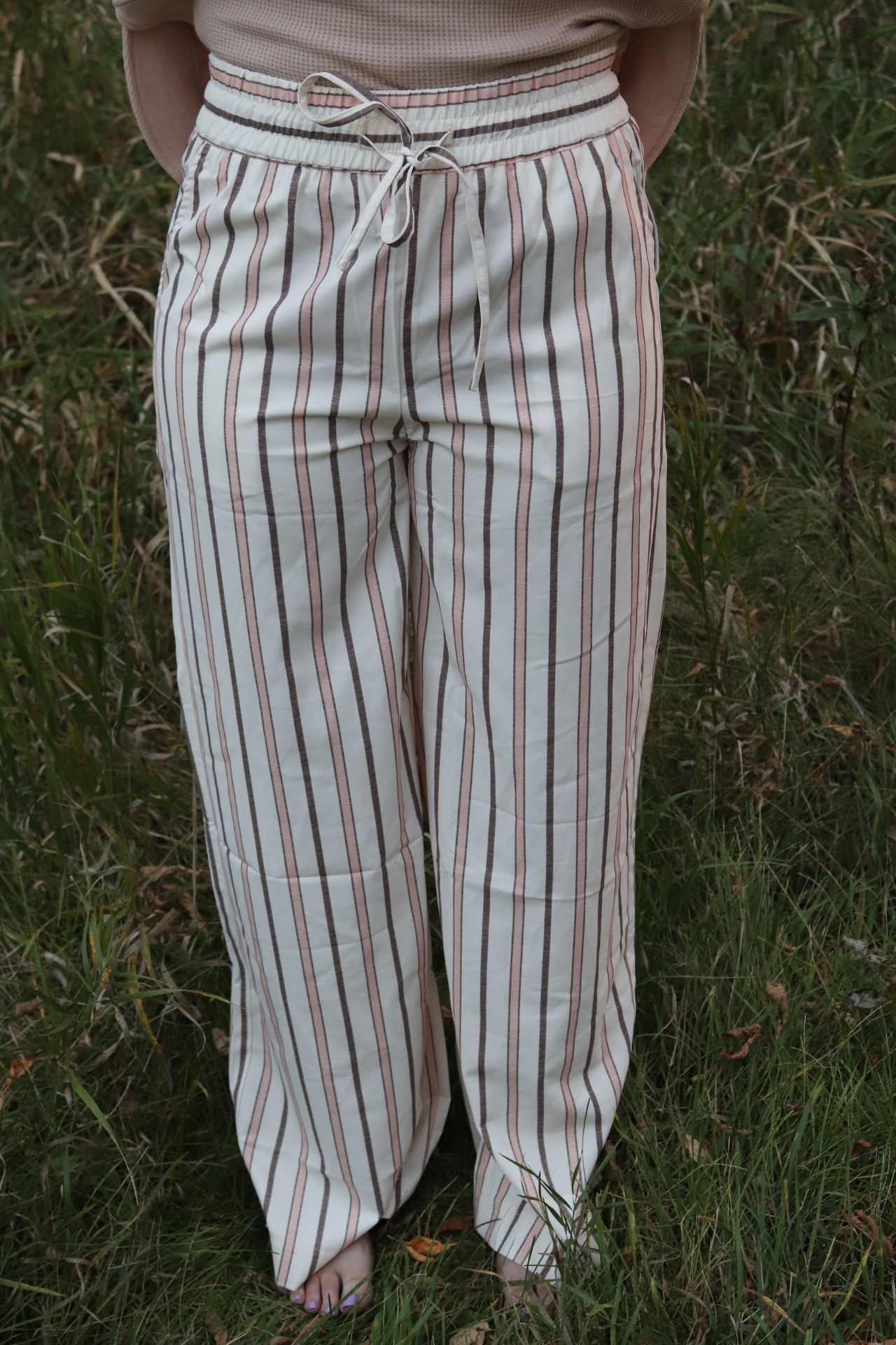 Stripe Wide leg pant – No34Boutique