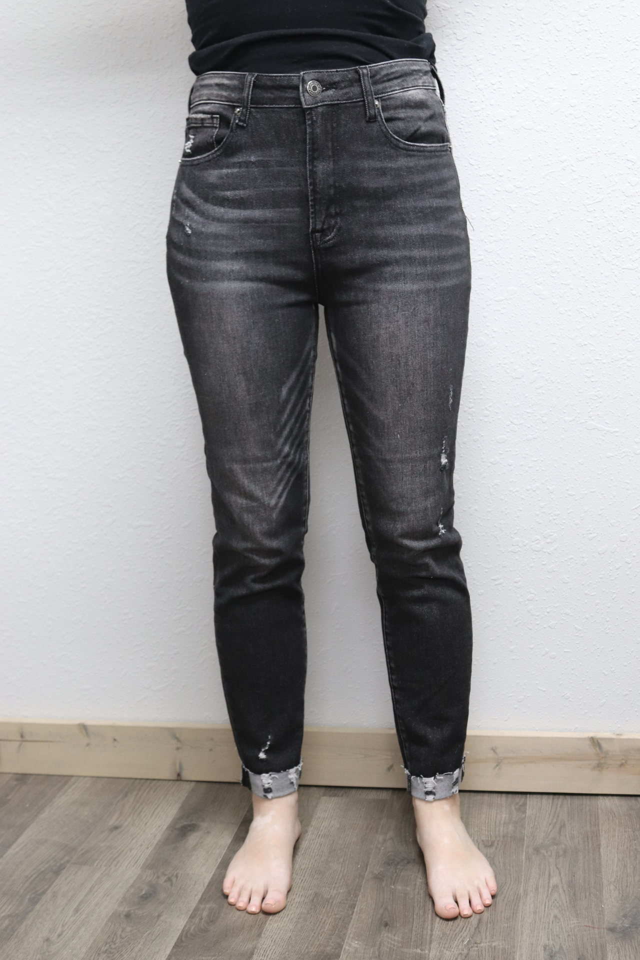 Risen: Black Skinny Jeans