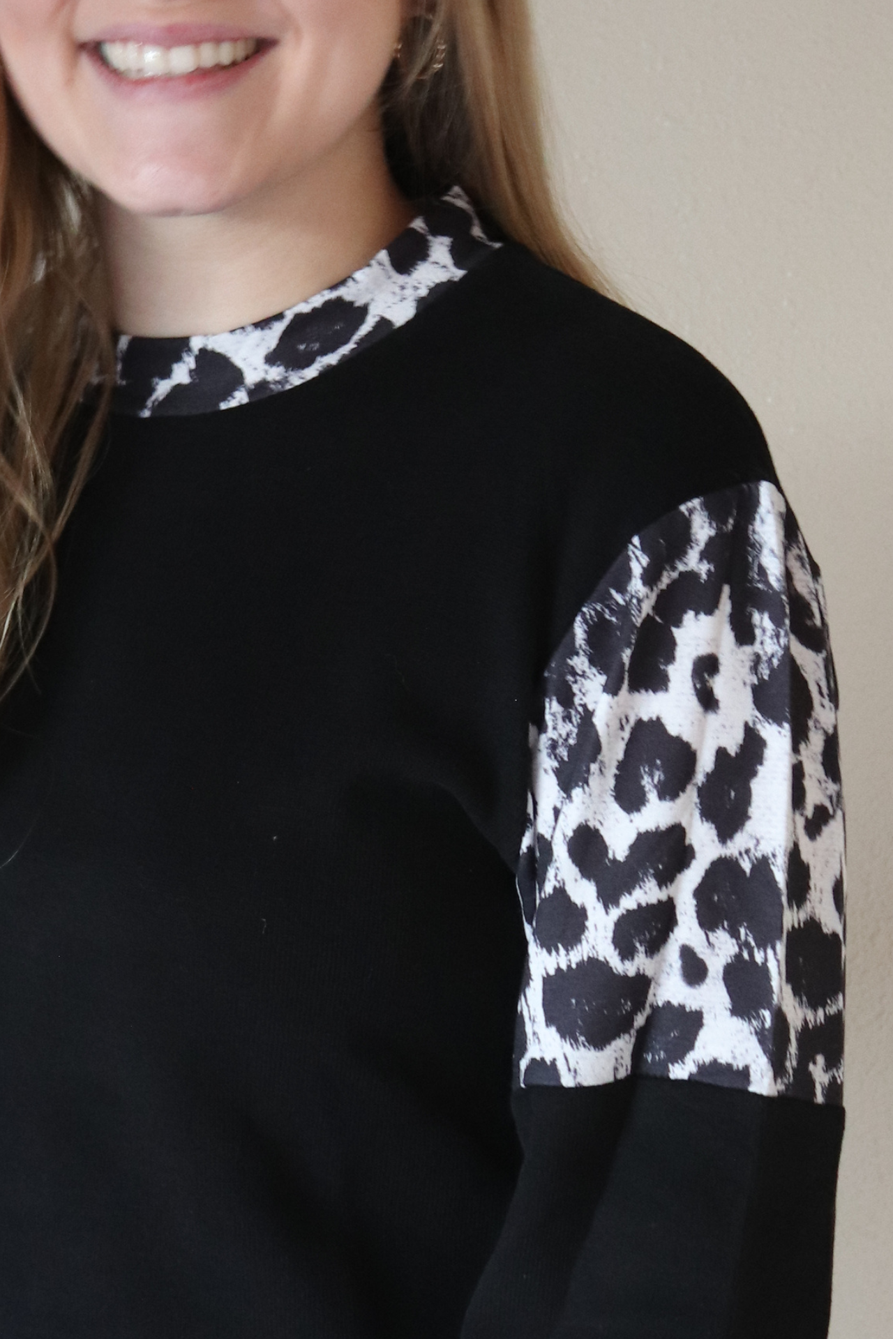 Black Leopard Long Sleeve
