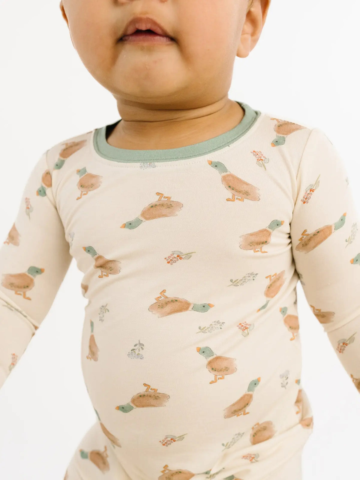 Little Mallard Duck Bamboo Set