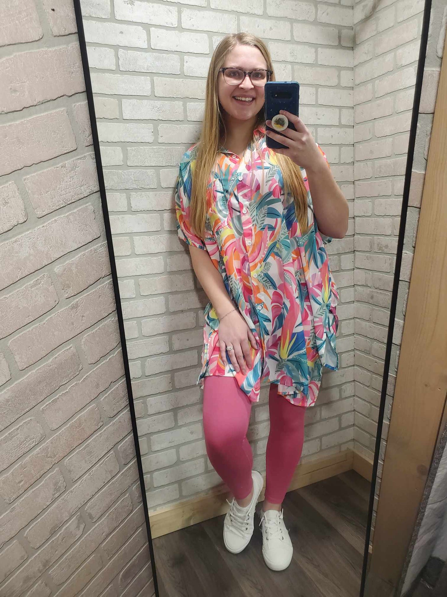 Tropical Beach Cover Up