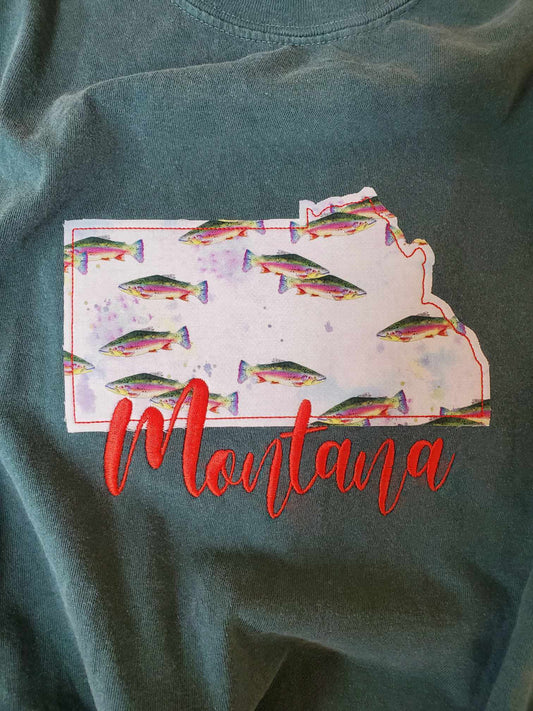 Montana (Rainbow Trout Slipper) T-shirt