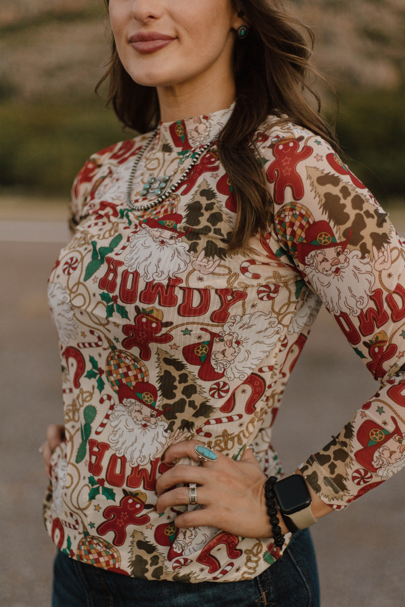 Howdy Santa Mesh