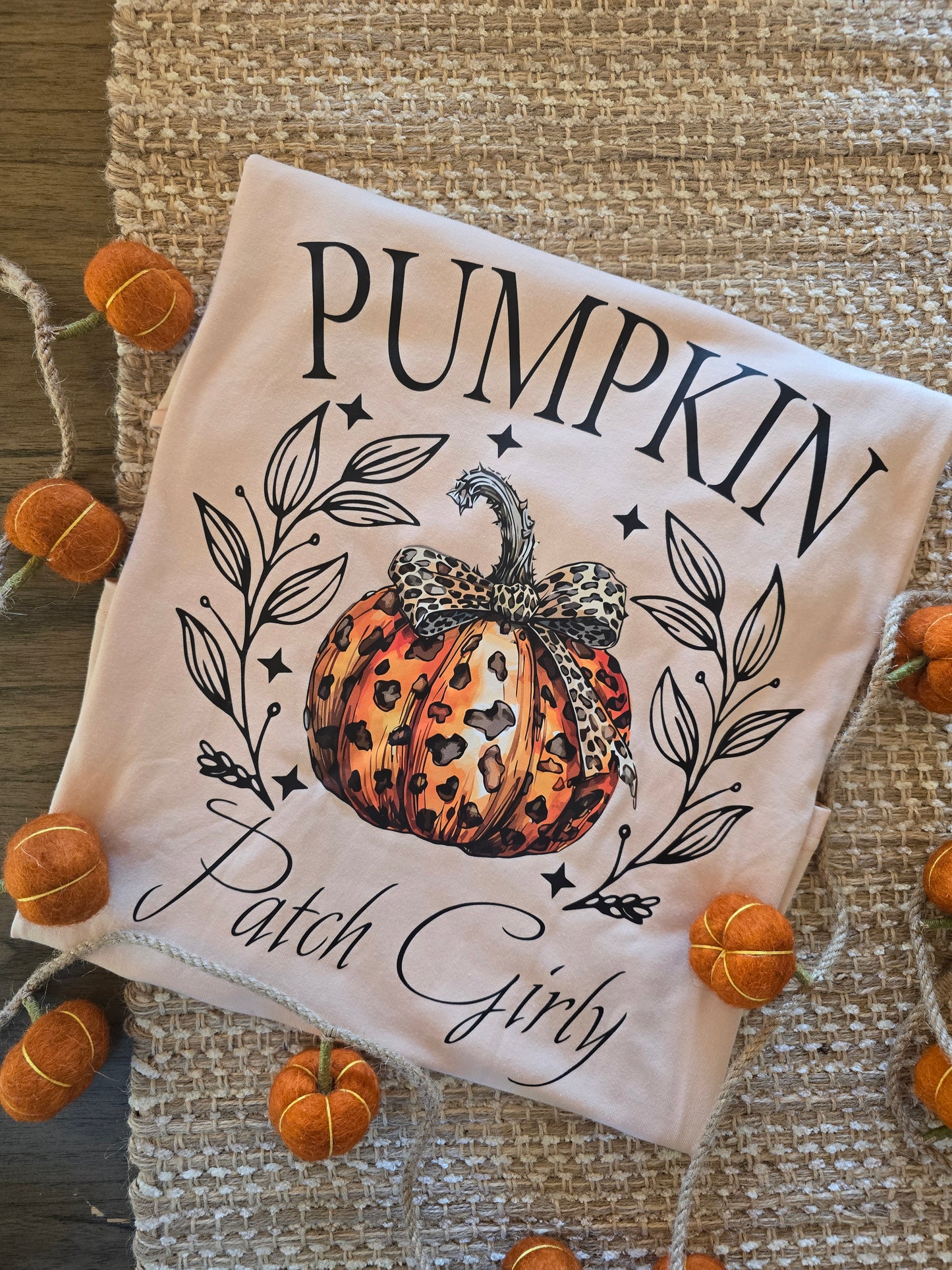 Pumpkin Patch Girly T-shirt