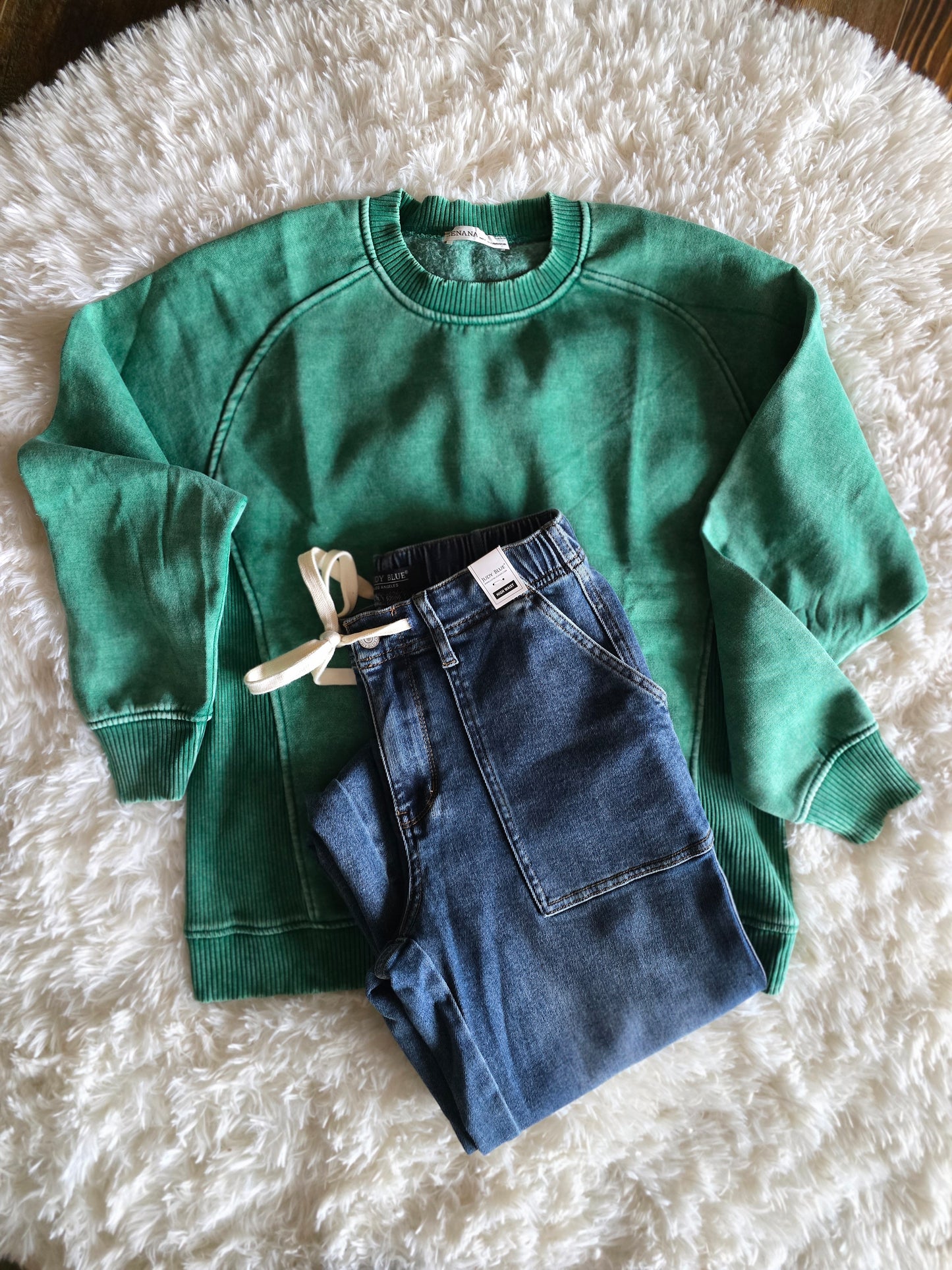Forest Washed Sweatshirt