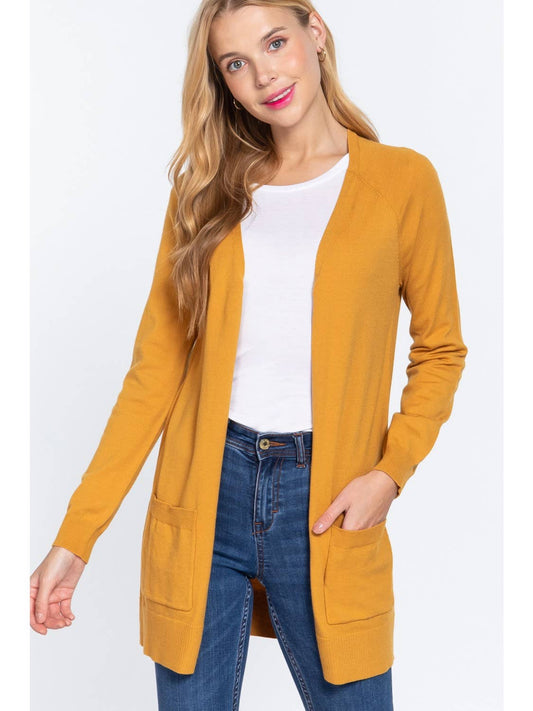 Mustard Cardigan