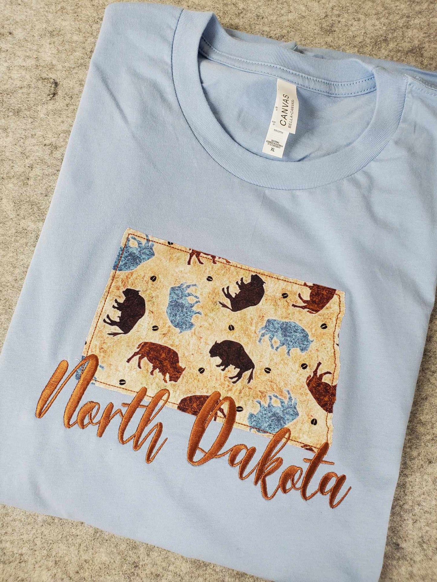 North Dakota (Bison) T-shirt