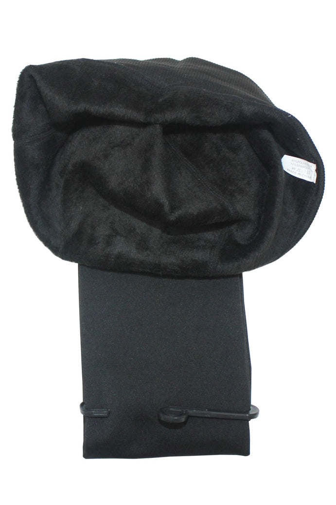 Black Fleece Lined Tights