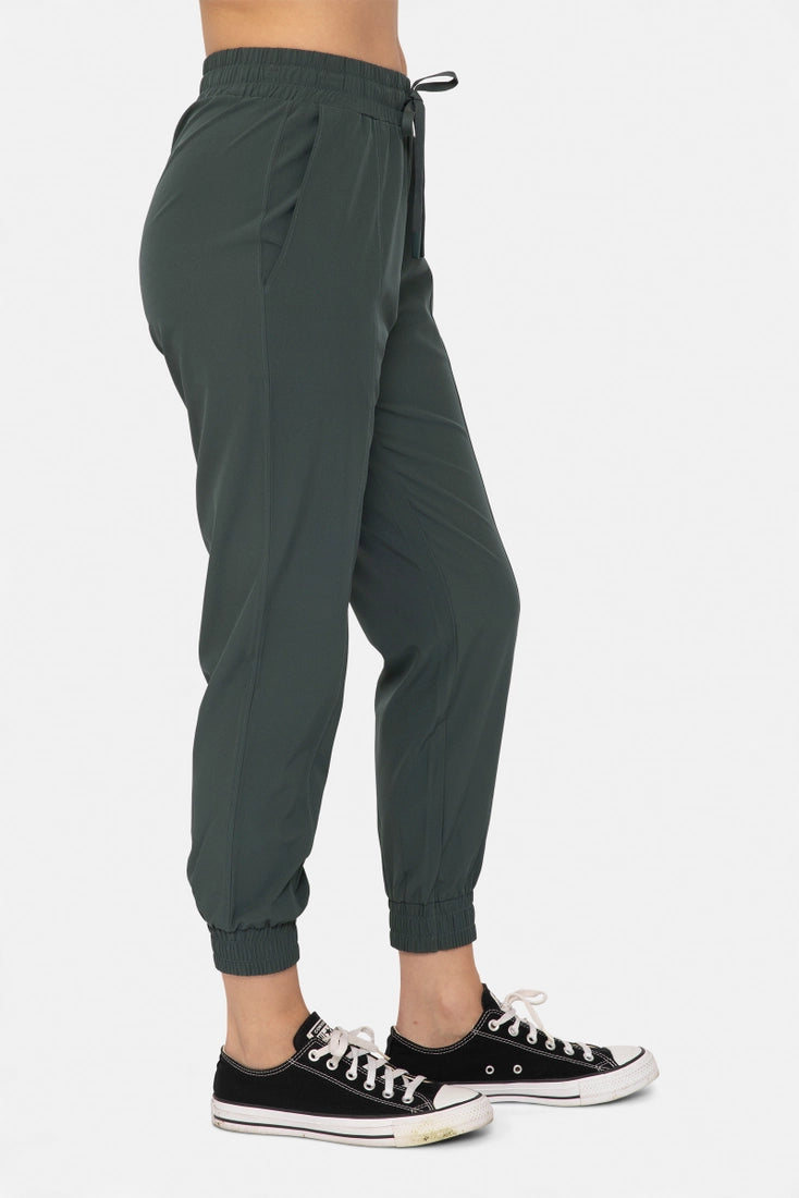 Jungle Green Athleisure Joggers