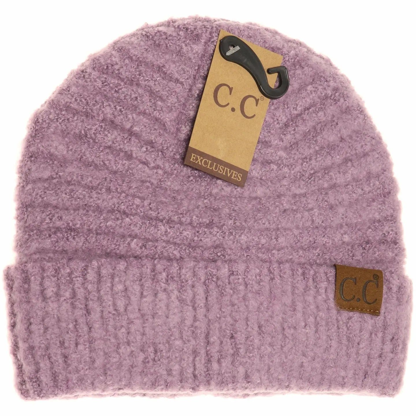 Mauve Cuff CC Beanie