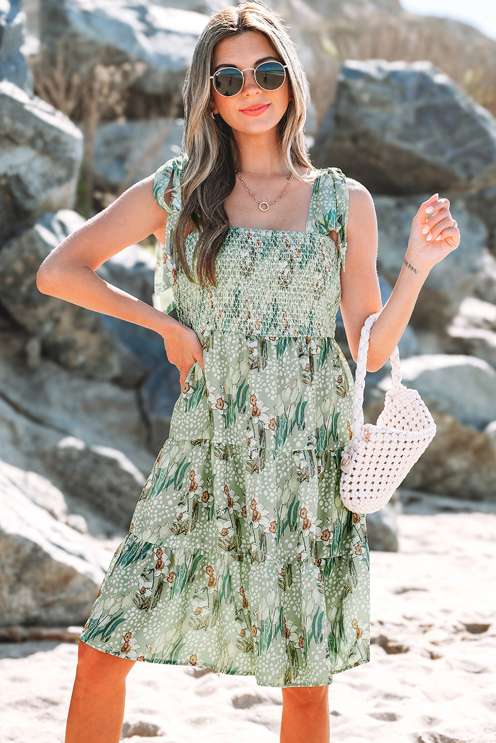 green floral smock dress Buy Roman Green Floral Print Smock Dress from Next USA