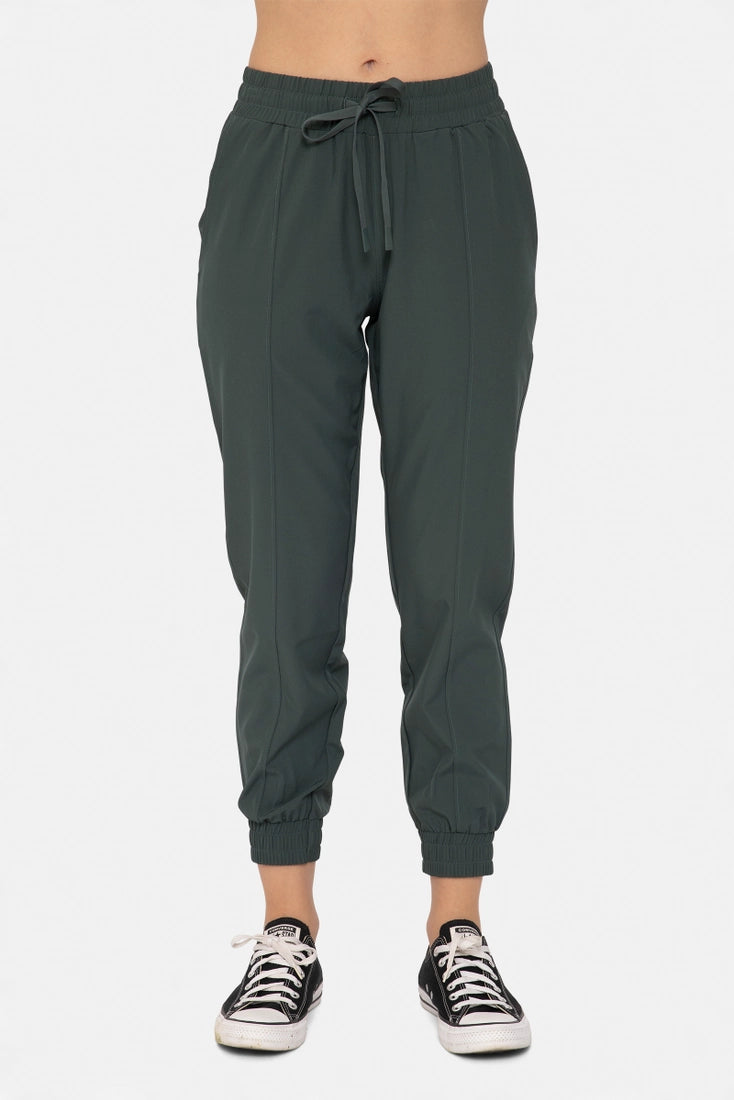 Jungle Green Athleisure Joggers