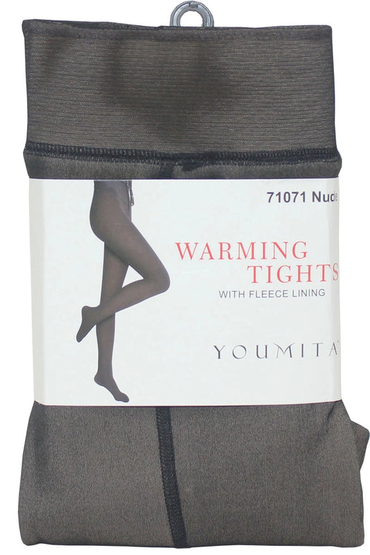 Nude Fleece Lined Tights