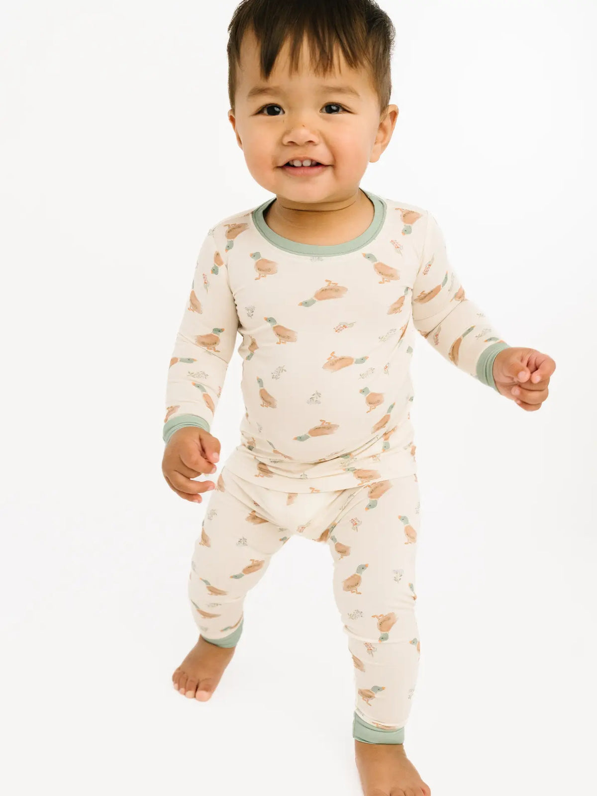 Little Mallard Duck Bamboo Set