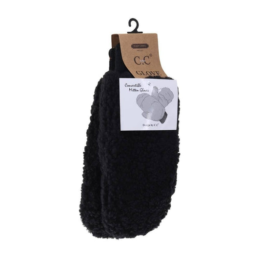 Black Sherpa CC Mittens