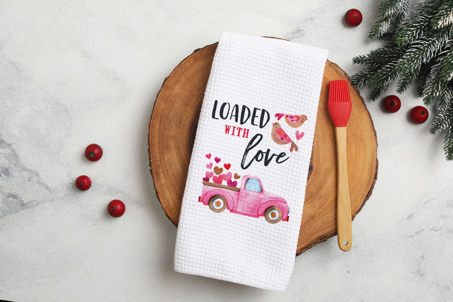 Loaded with Love Kitchen Towel