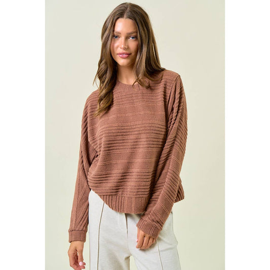 Oversized Chestnut Top