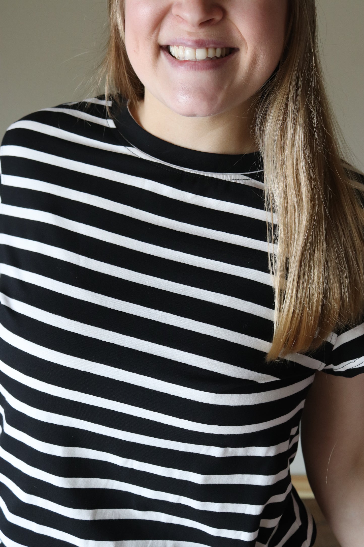 Black and White Striped Set