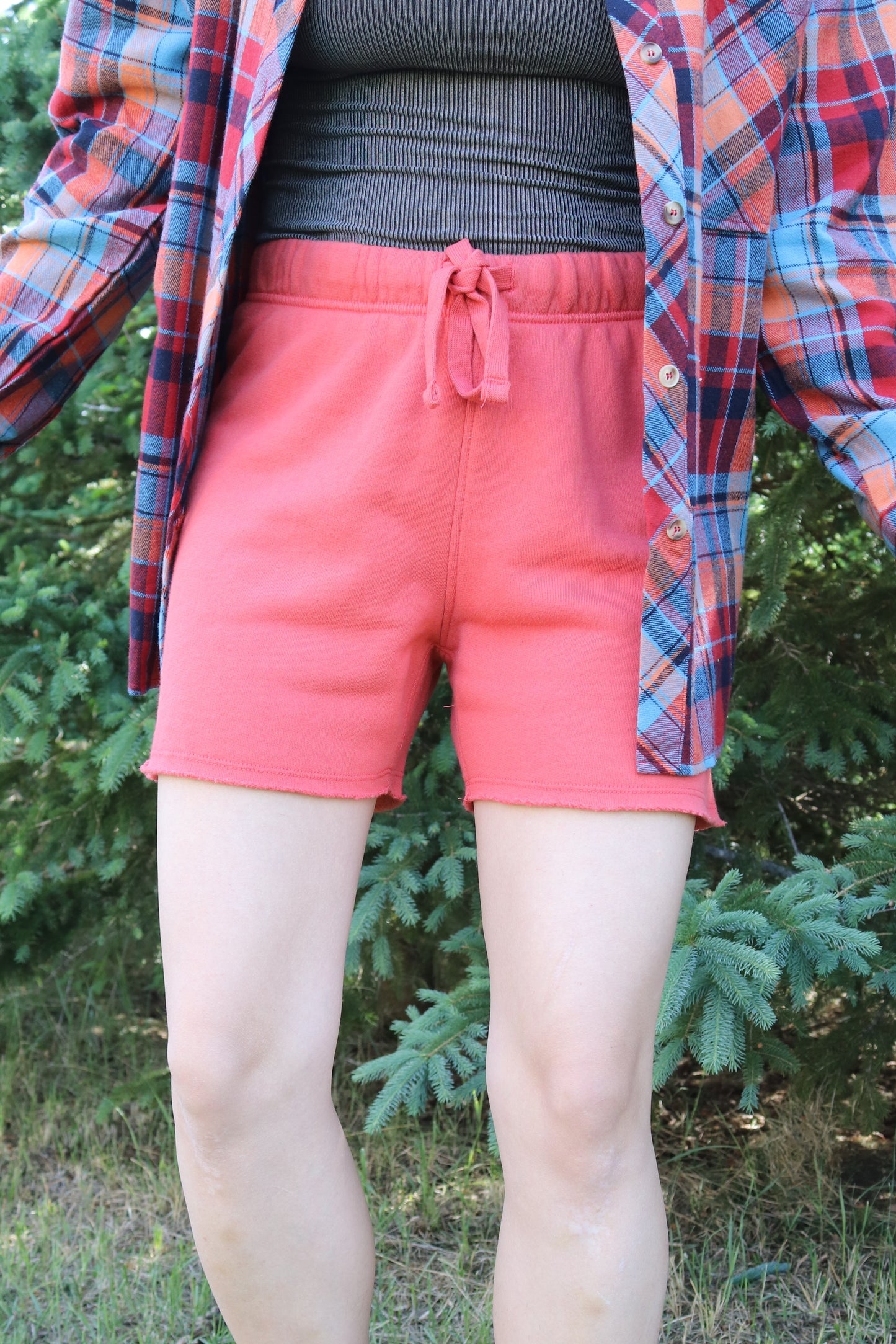 Brick Mid-rise Vintage Edge Shorts