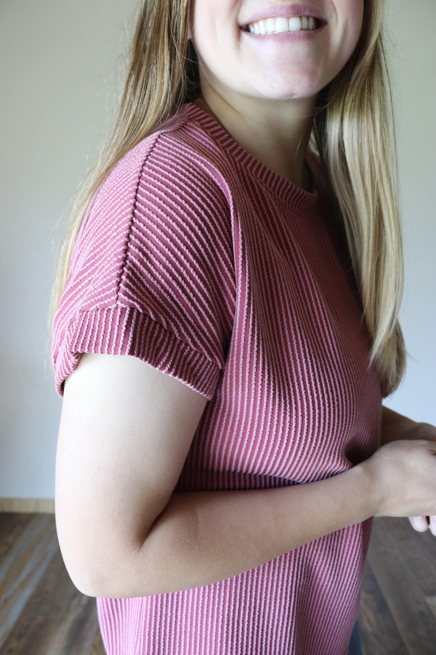 Burgundy Urban Ribbed Set
