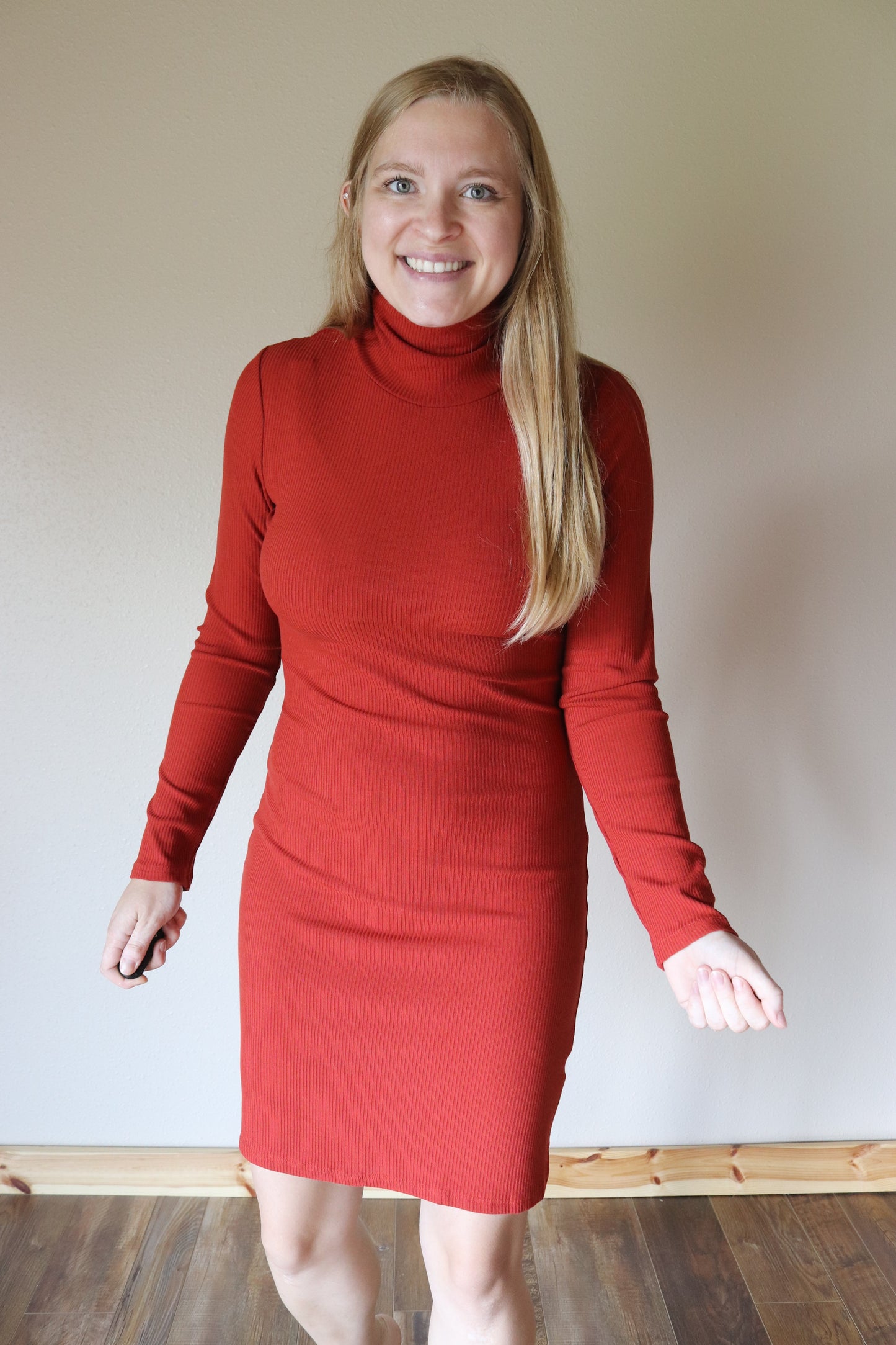 Burnt Orange Dress