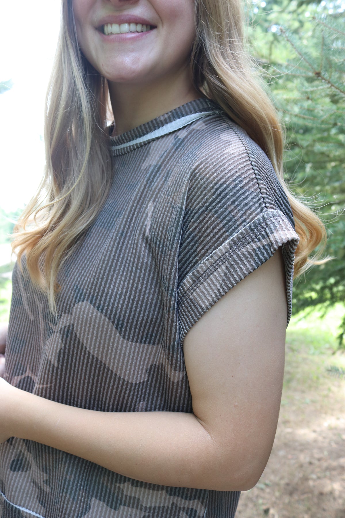 Camo Kreek Urban Ribbed Top