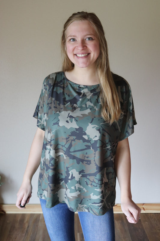 Camo Kreek Top