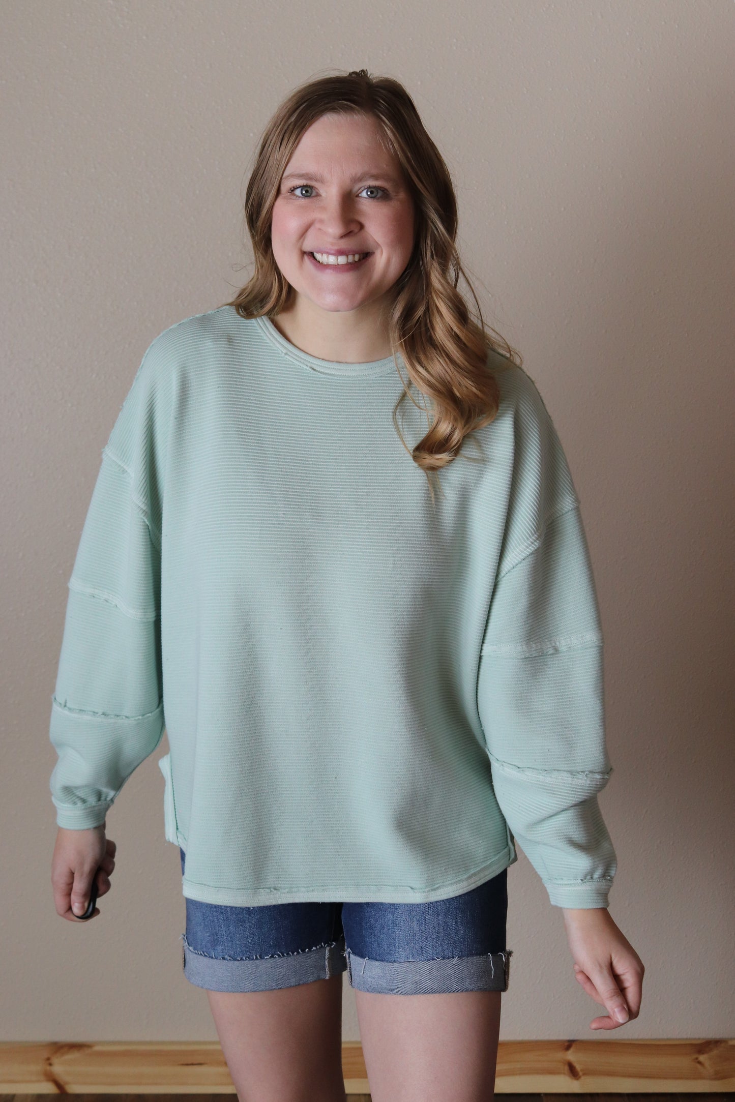 Dusty Mint Long Sleeve
